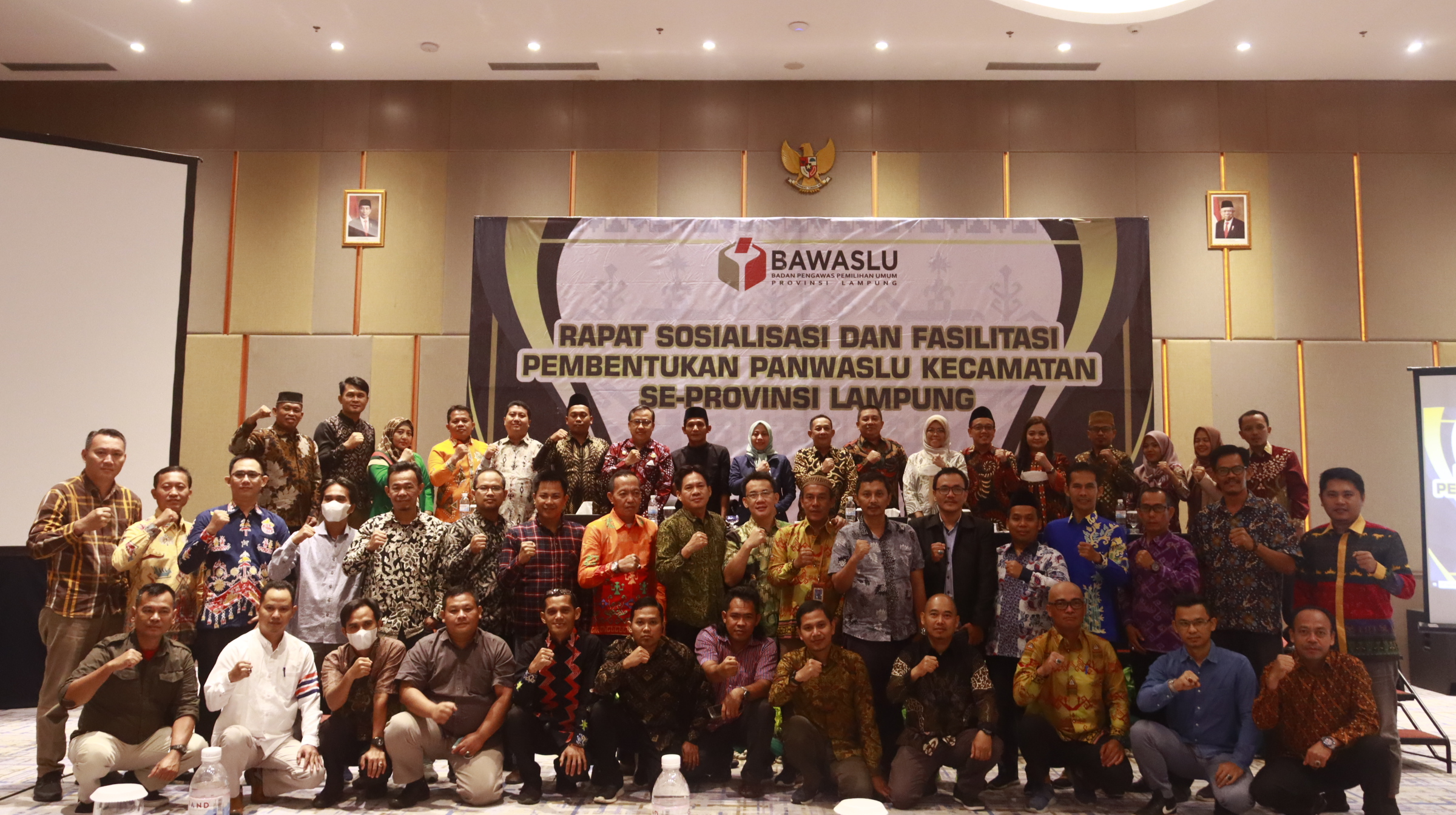 Bawaslu Lampung Rapat Pembentukan Panwaslu Kecamatan