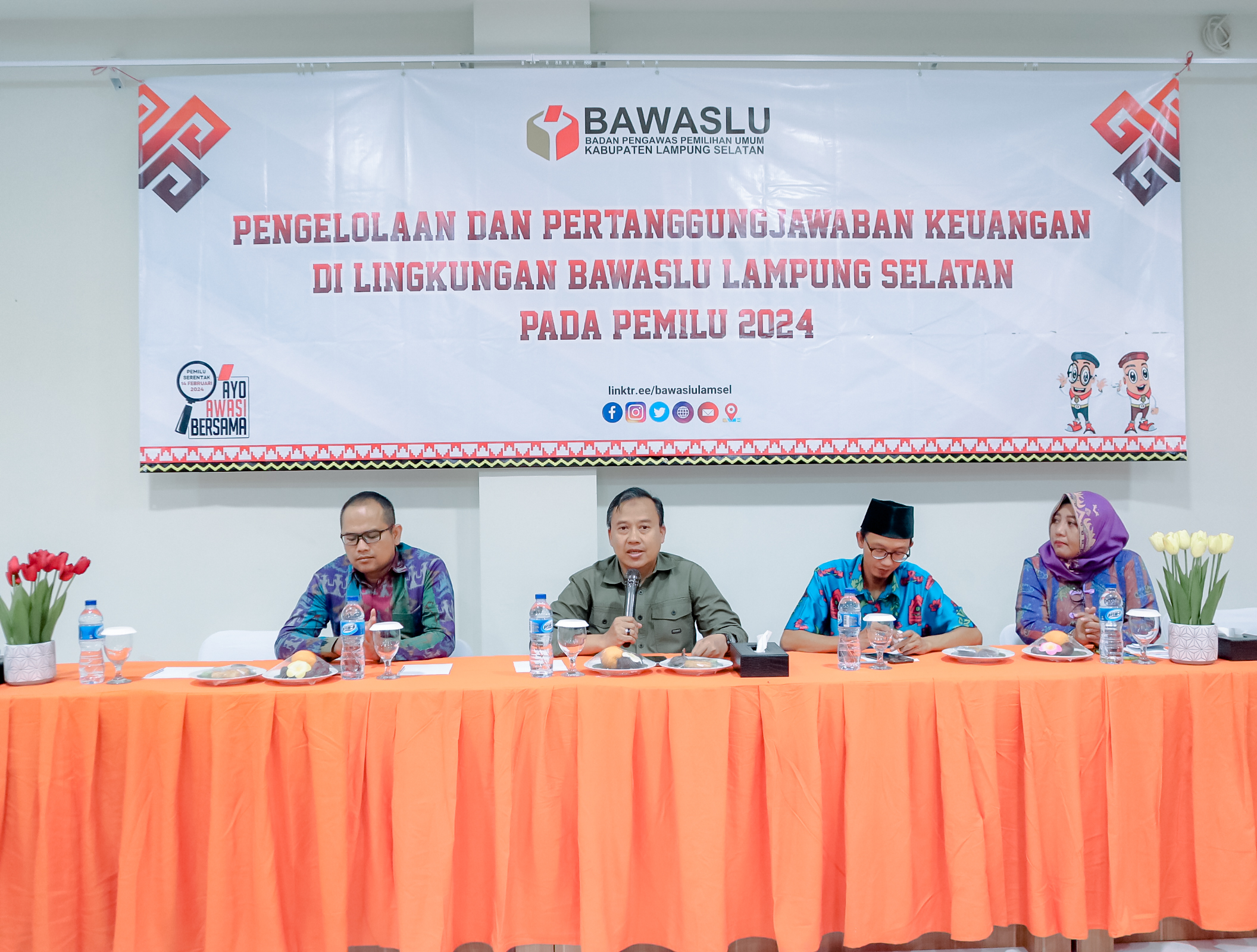 Widodo Tegaskan Pemilu Dan Pengelolaan Keuangan Bawaslu Harus Berjalan Sukses