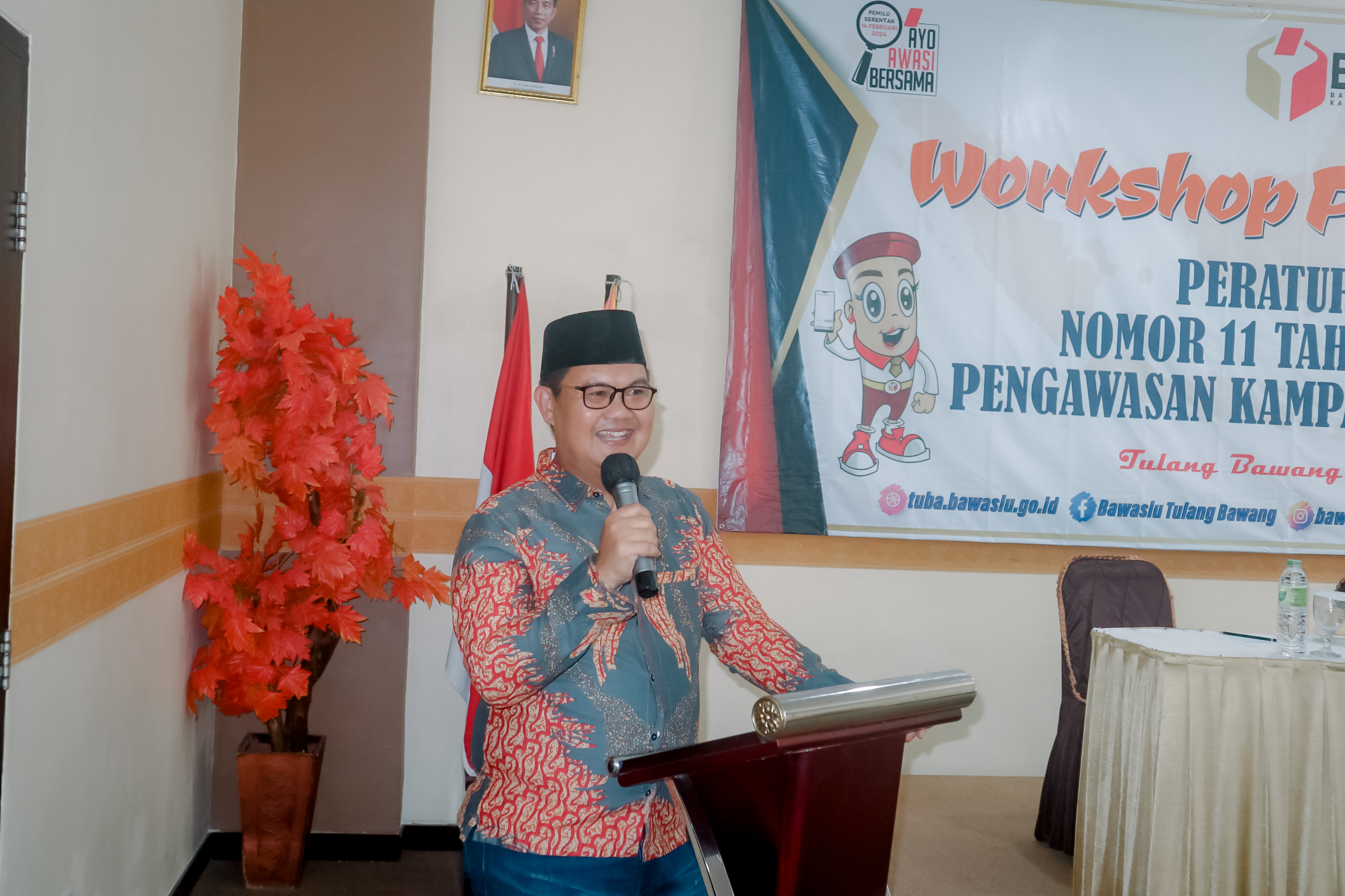 Jelang Kampanye Pemilu, Suheri Tekankan Pengawas Pemilu Pahami Regulasi