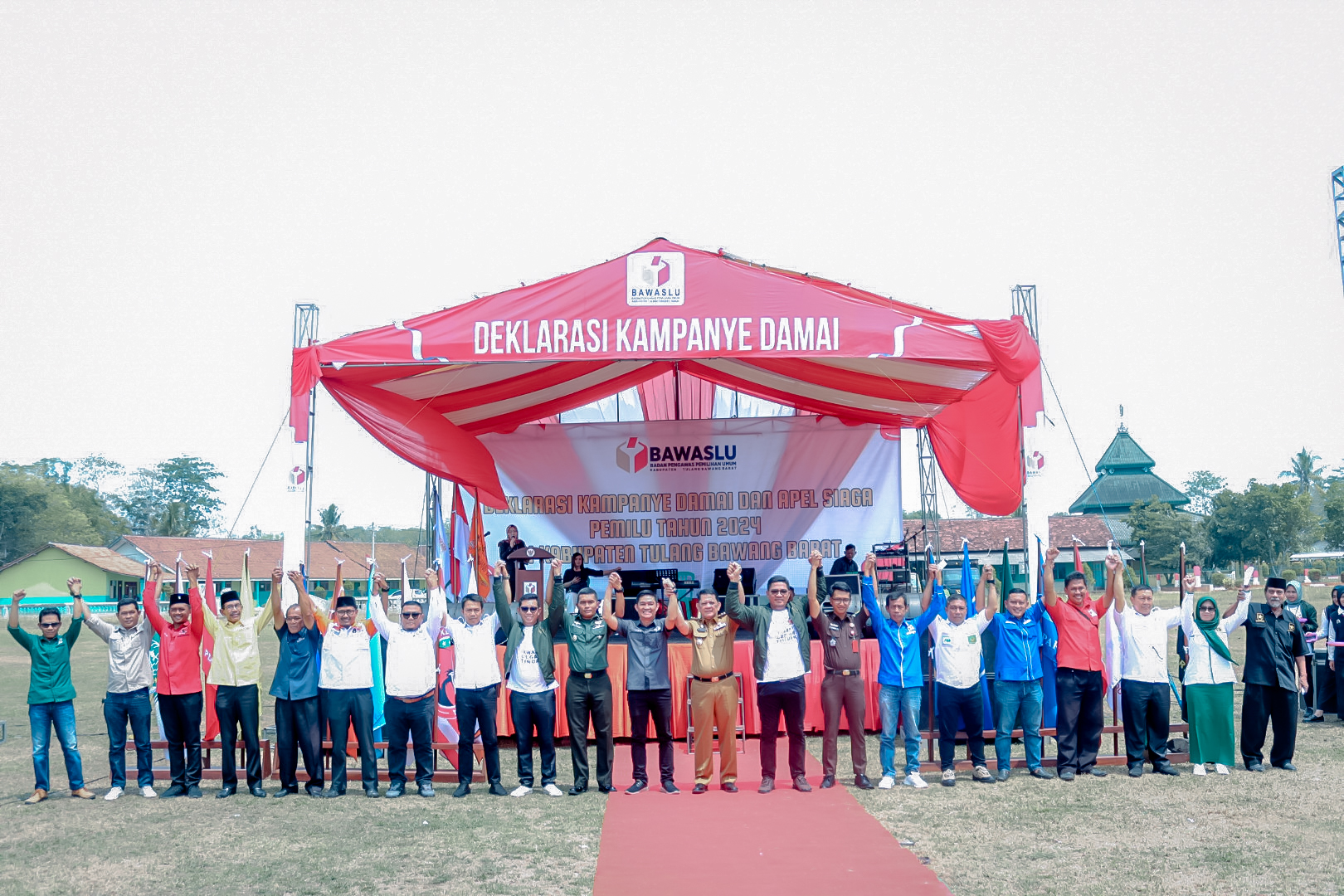 Deklarasi Kampanye Damai, Upaya Bawaslu Menyatukan Persepsi Penyelenggara, Peserta, Dan Pemilih Untuk Sukseskan Pemilu 2024