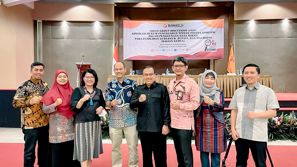 Widodo Hadiri FGD Advokasi Hukum Pencegahan Tipikor Penggunaan Dana Hibah