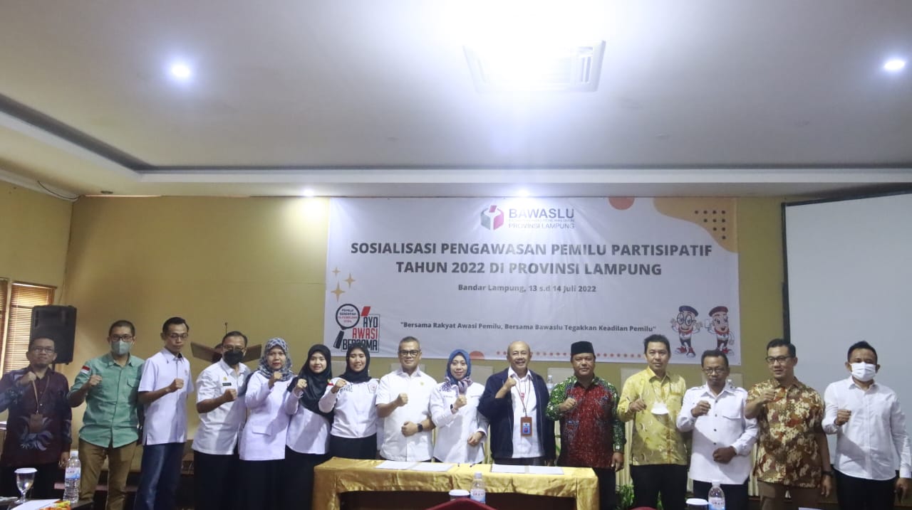Sukseskan Pemilu! Bawaslu Lampung MoU dengan KPID dan Komisi Informasi