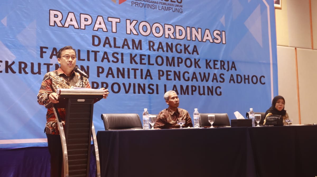 Bawaslu Lampung Adakan Rakor Rekrutmen Adhoc