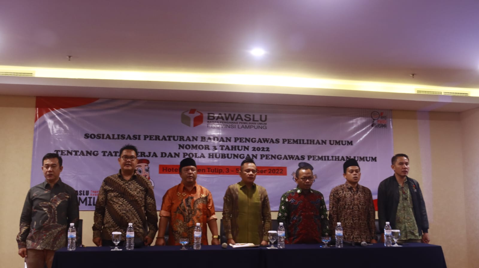 Bawaslu Lampung Sosialisasikan Perbawaslu 3 Tahun 2022