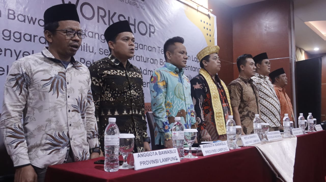 Bawaslu Lampung Gelar Workshop Penanganan Pelanggaran