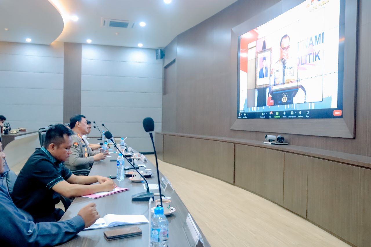 Bawaslu Lampung Ikuti Dialog Penguatan Internal Polri