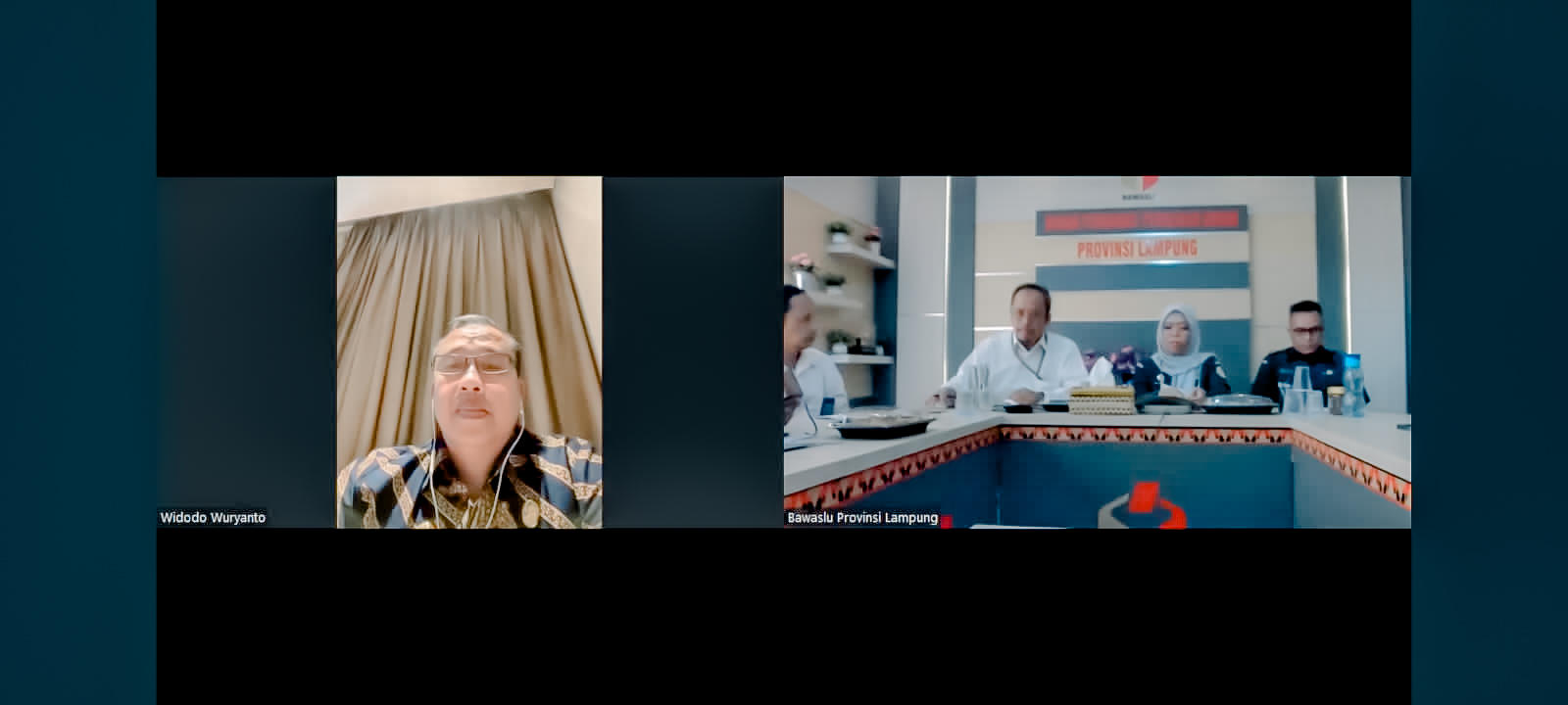 Bawaslu Lampung Terima Monitoring Evaluasi