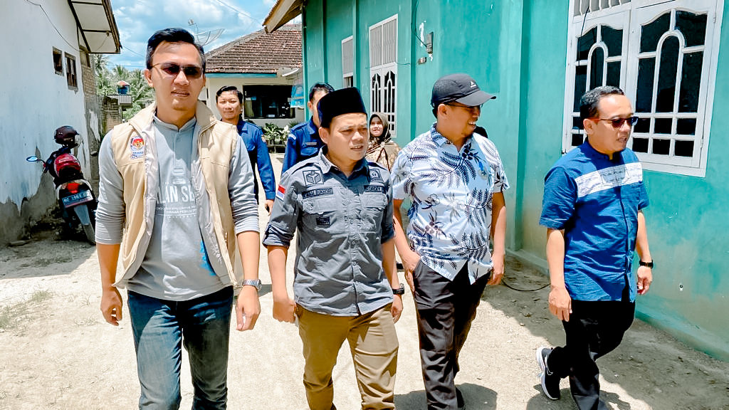 Imam Bukhori Awasi Verfak Perbaikan Kedua Calon DPD di Pringsewu