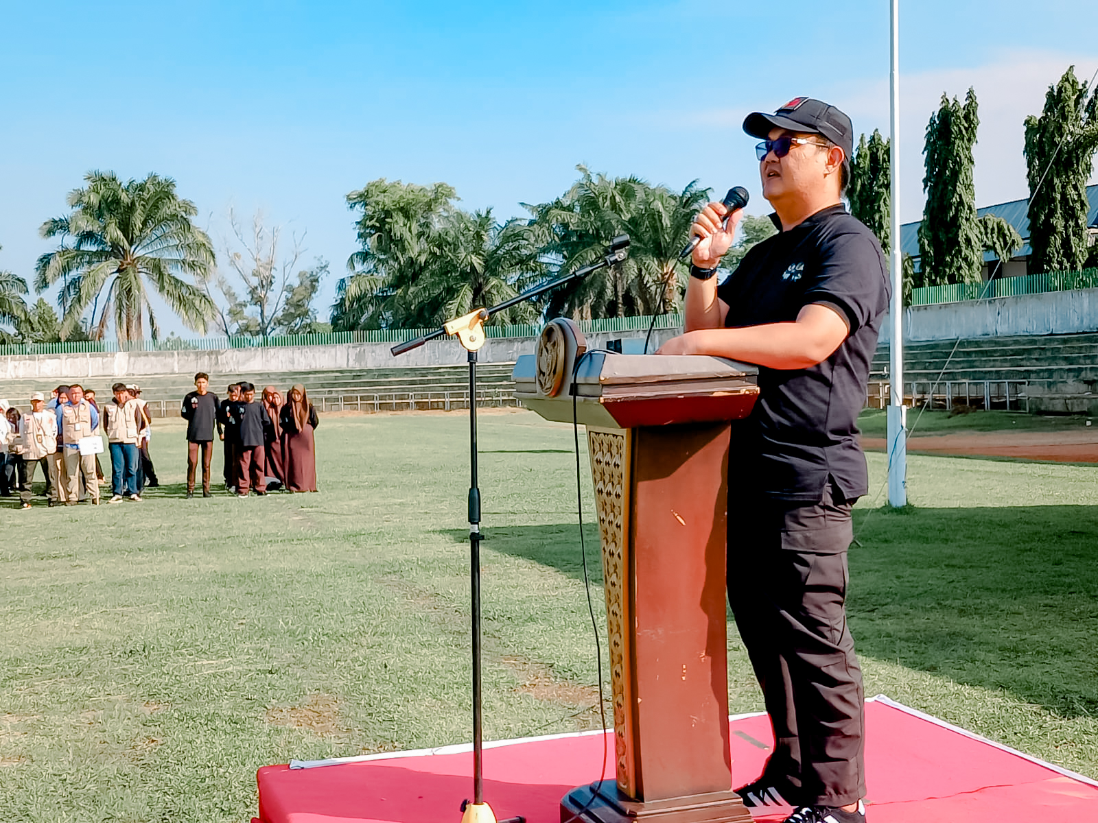 Masa Tenang, Bawaslu Gelar Apel Patroli Pengawasan Di Lampung Utara
