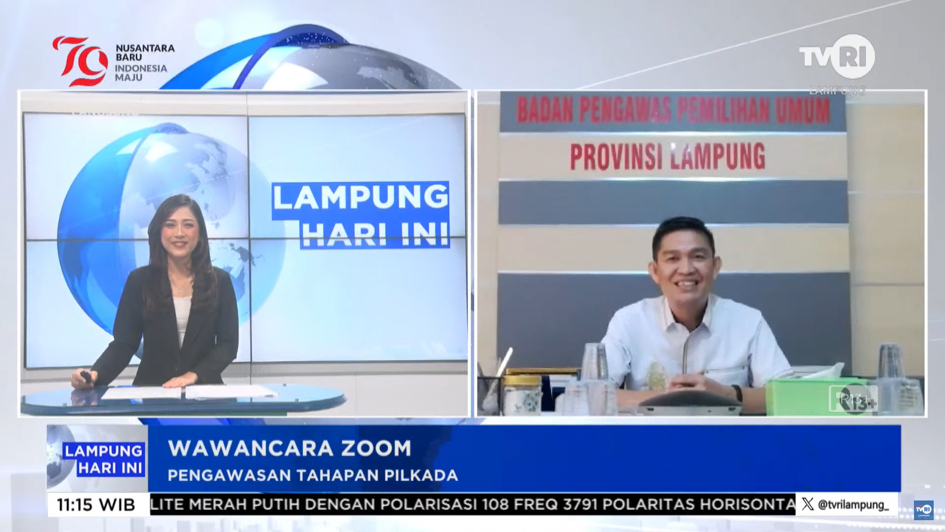 Bawaslu Lampung Tegaskan Pengawasan Ketat Pada Pilkada 2024, Tiga Kabupaten Perpanjang Masa Pendaftaran