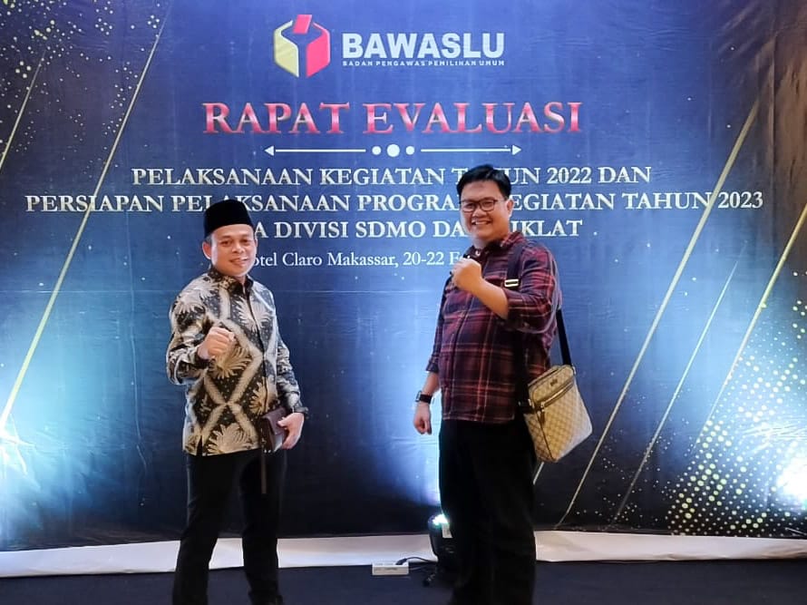 Bawaslu Lampung Hadiri Rapat Evaluasi Dan Persiapan Pelaksanaan Program Kegiatan Tahun 2023
