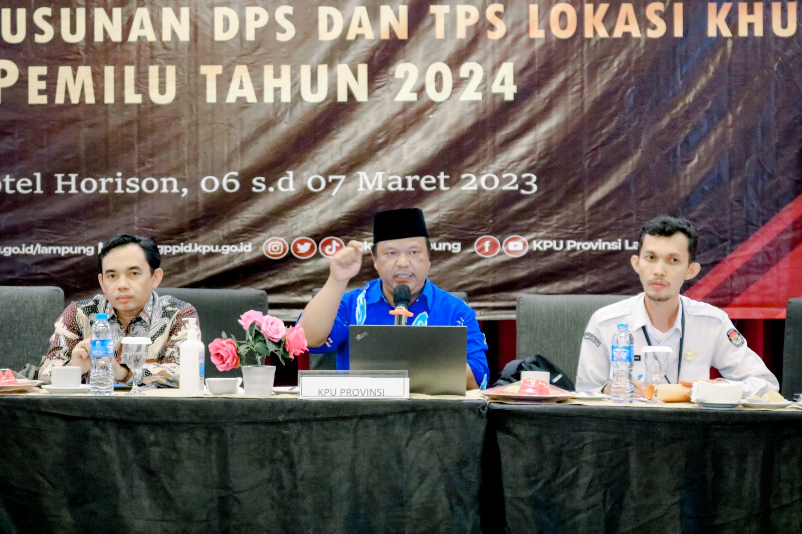 Hadiri Rakor KPU, Bawaslu Sampaikan Hasil Pengawasan Dan Strategi Penguatan Kualitas Data Pemilih