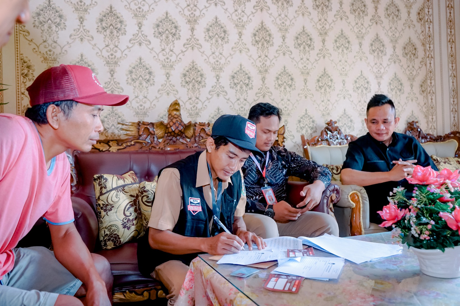 Bawaslu Lampung Kunjungi Dua Desa Di Lampung Timur Awasi Tahapan Coklit