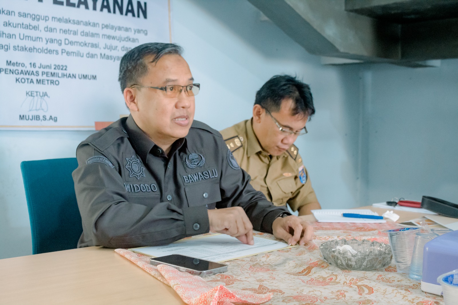 Widodo: Sikap Tangggungjawab Dalam Bekerja Adalah Bagian Dari Kinerja Institusi