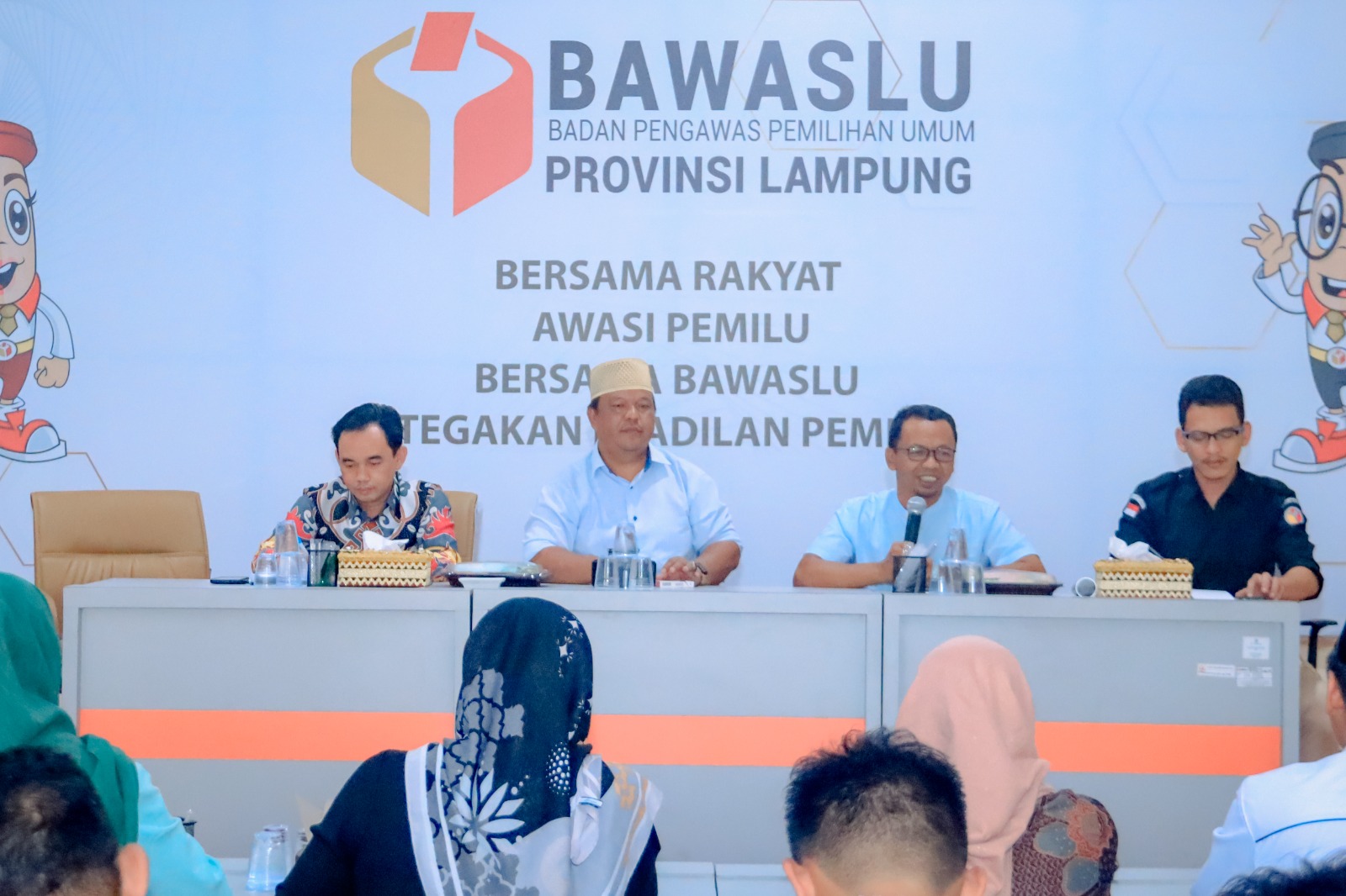 Masuk Tahapan Coklit, Bawaslu Gelar Rakor Dengan KPU