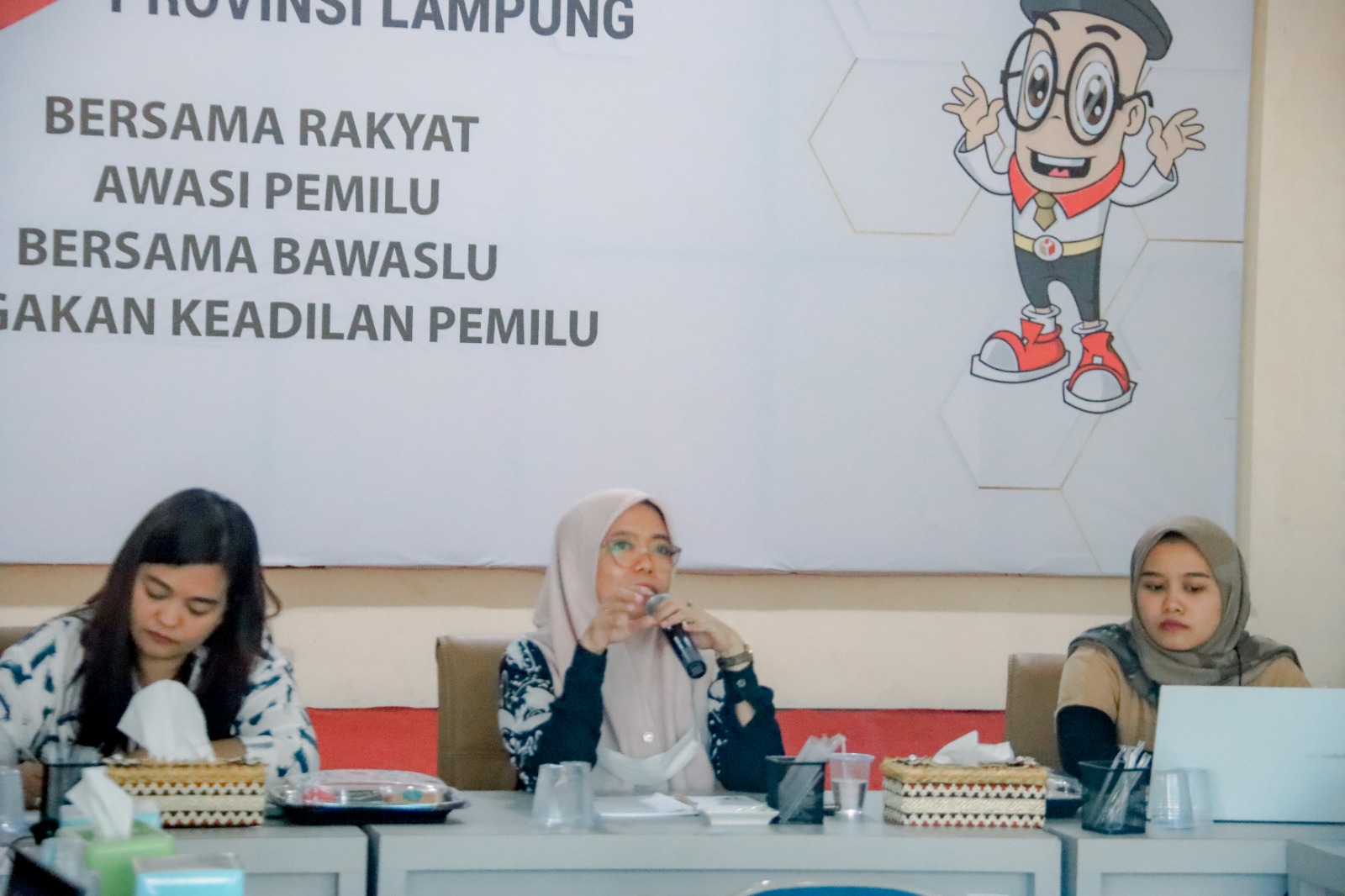 Bawaslu Lampung Gelar Rapat Penyusunan SKP