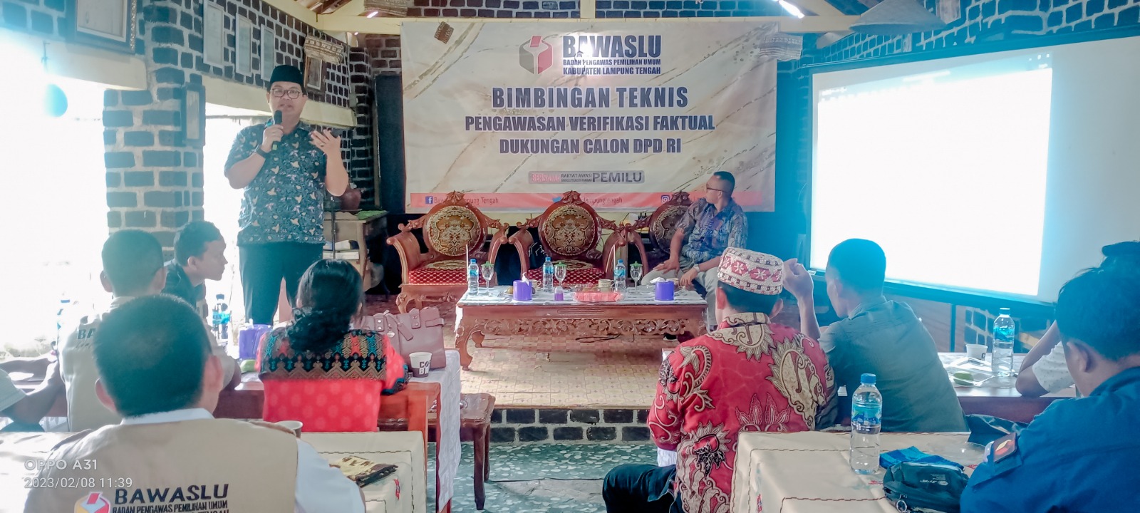 Beri Arahan Verfak DPD, Suheri: Lakukan Pengawasan Melekat