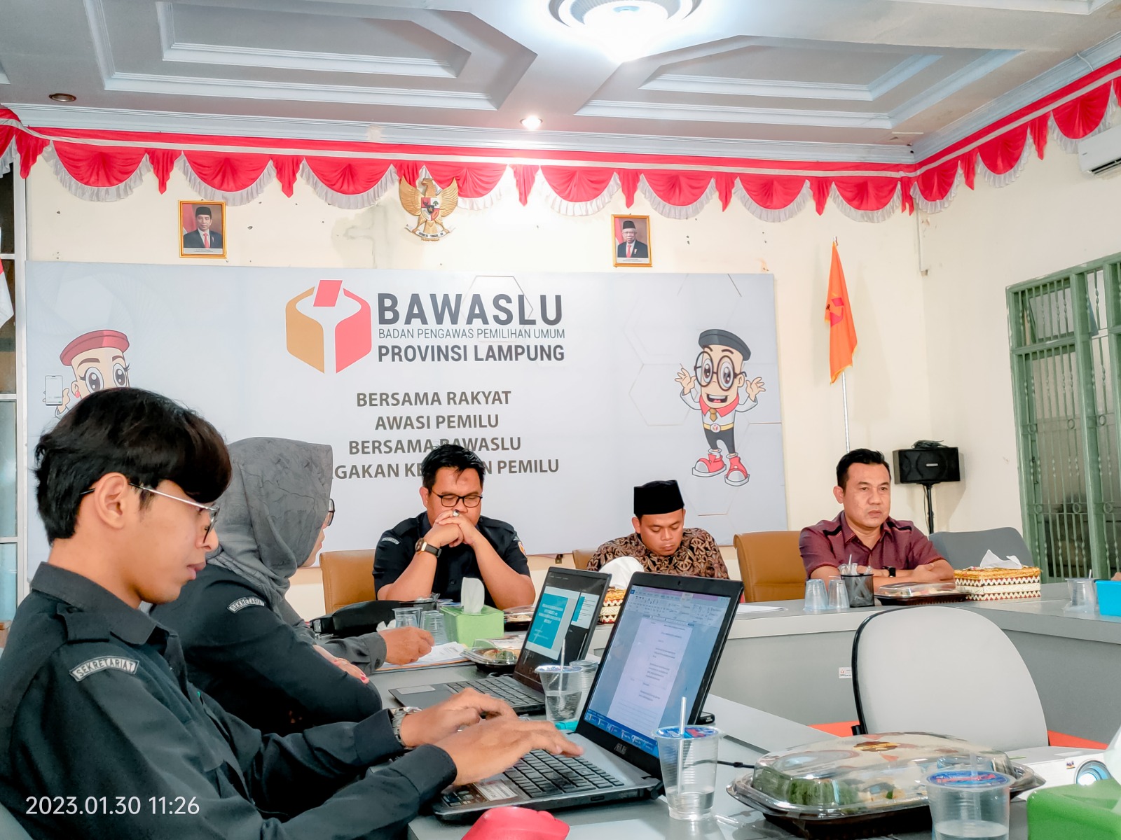 Bawaslu Lampung Adakan Rapat Internal Bahas Rencana T.A. 2023