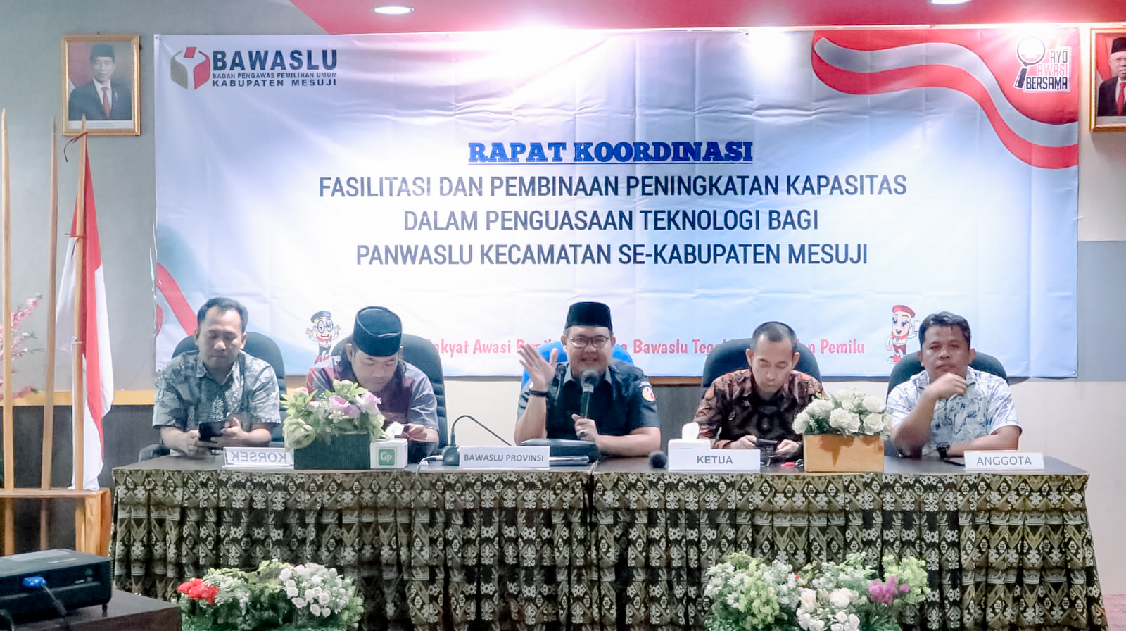 Rakor Fasilitasi, Suheri: Maksimalkan Teknologi Untuk Mendukung Pengawasan Pemilu