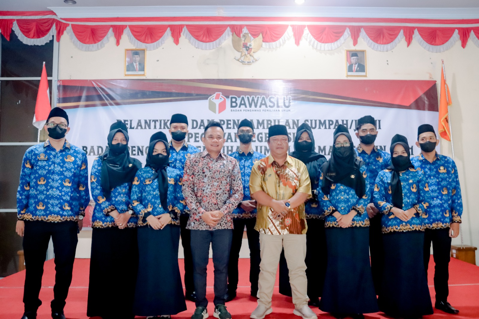 10 CPNS Bawaslu Lampung Dilantik