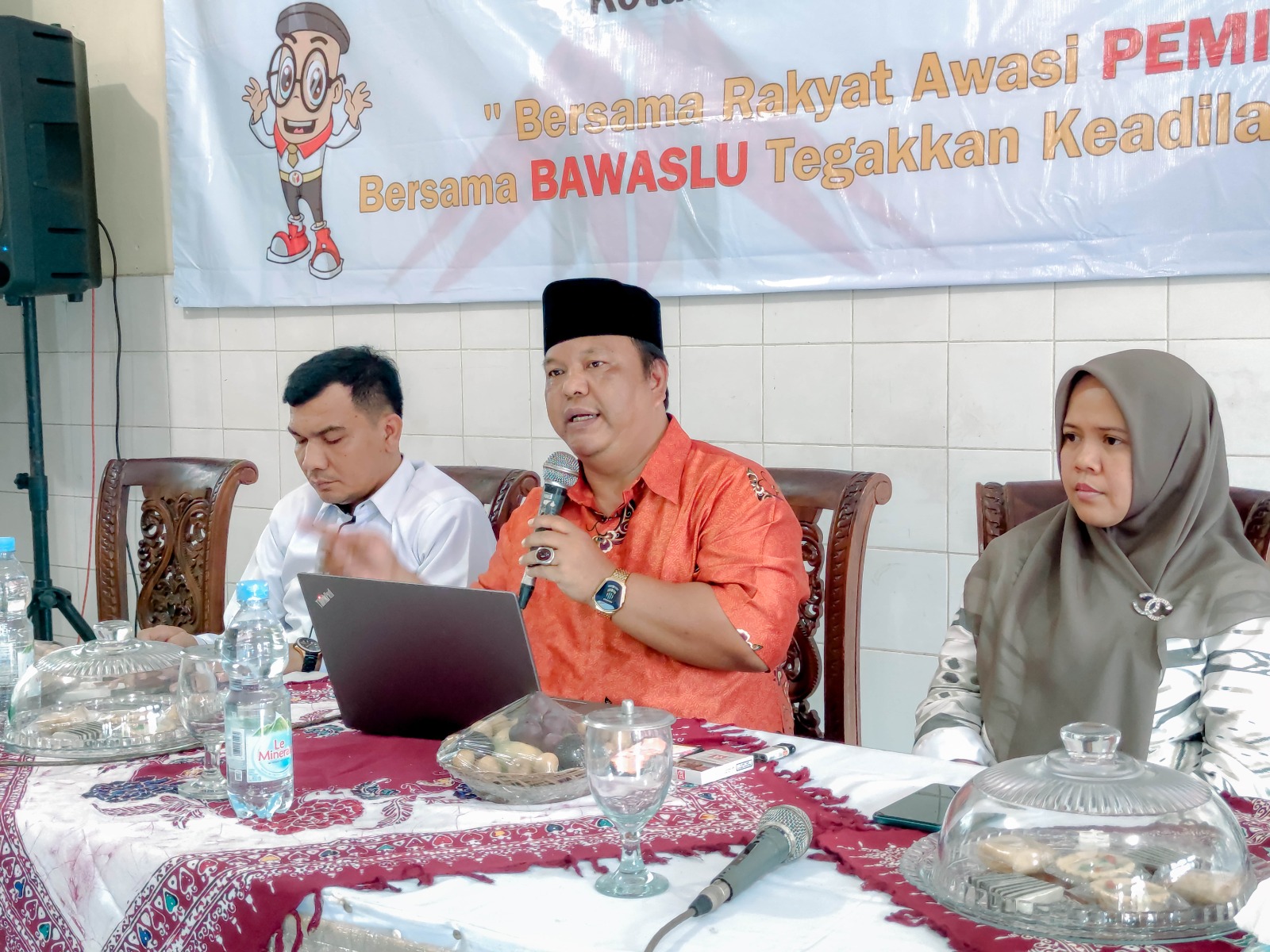 Rakor Pengawasan Coklit Mutarlih dan Hasil Coklit, Karno: Kawal Hak Pilih Sampai Hari Pemungutan