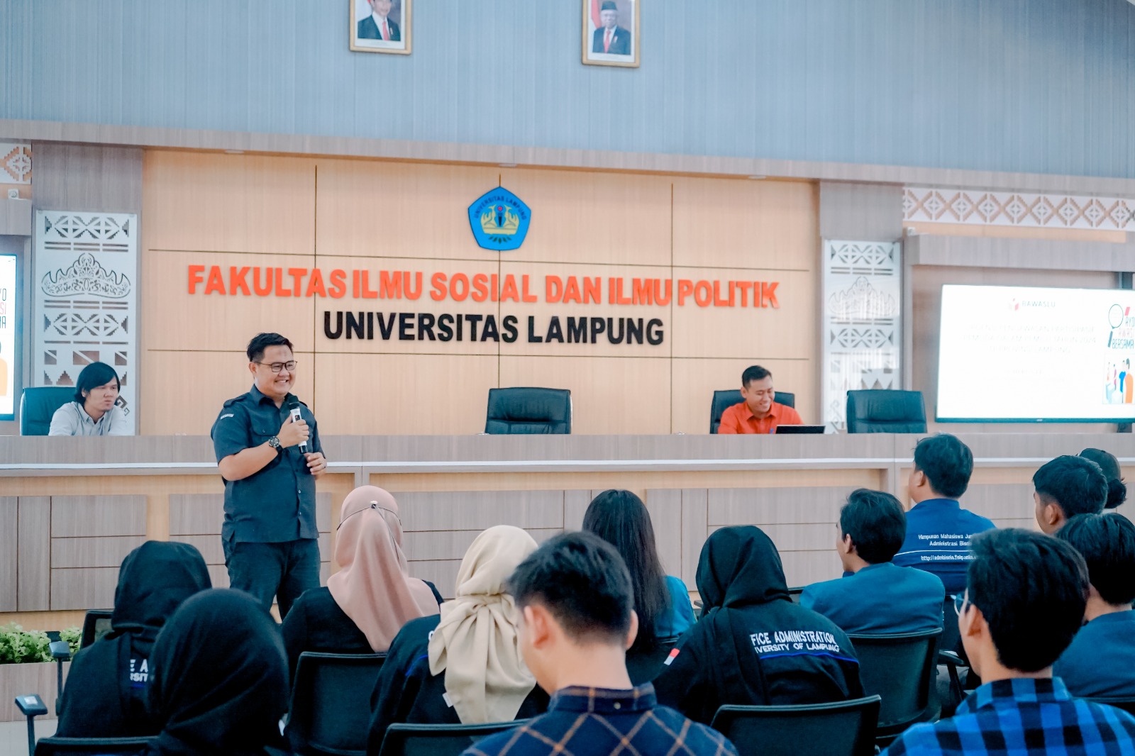 Bawaslu lampung Goes To Unila, Suheri Ajak Mahasiswa Jadi Pengawas Partisipatif