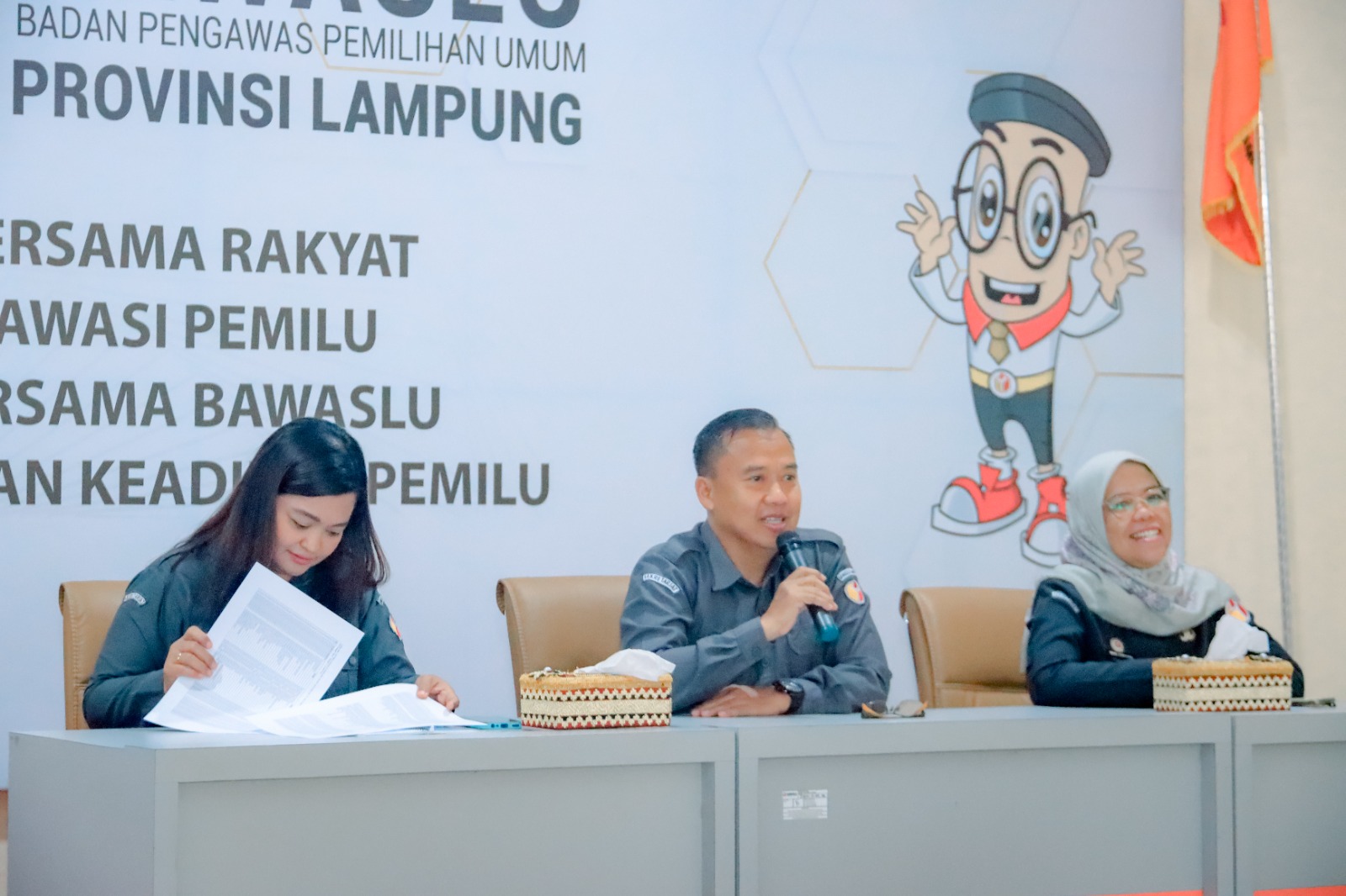 Bawaslu Lampung Gelar Pembinaan SDM Kesekretariatan