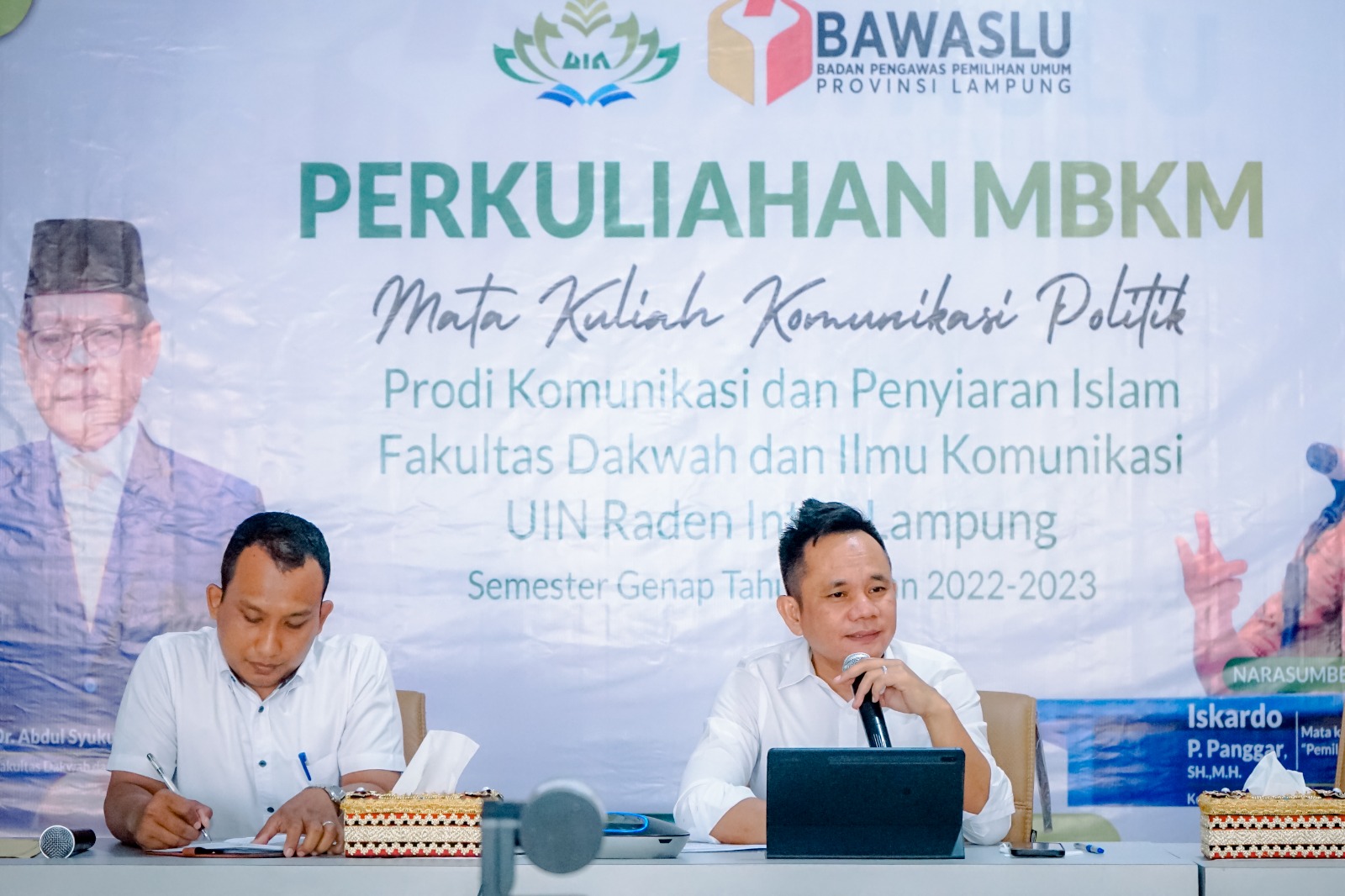Mahasiswa UIN RIL Laksanakan Perkuliahan MBKM Di Bawaslu Lampung