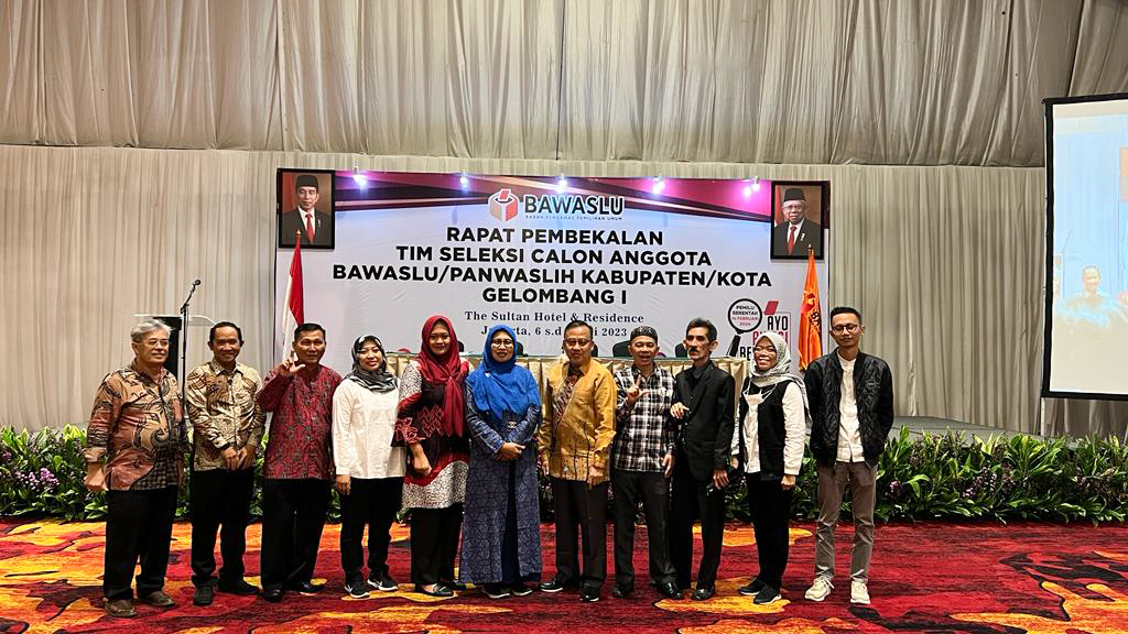 PEMBEKALAN TIMSEL BAWASLU KABUPATEN/ KOTA, TOTOK MINTA TIMSEL PERHATIKAN JUKNIS