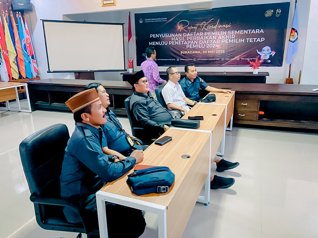 Waspadai Data Ganda, Bawaslu Lampung Lakukan Pengawasan Melekat Verifikasi Caleg