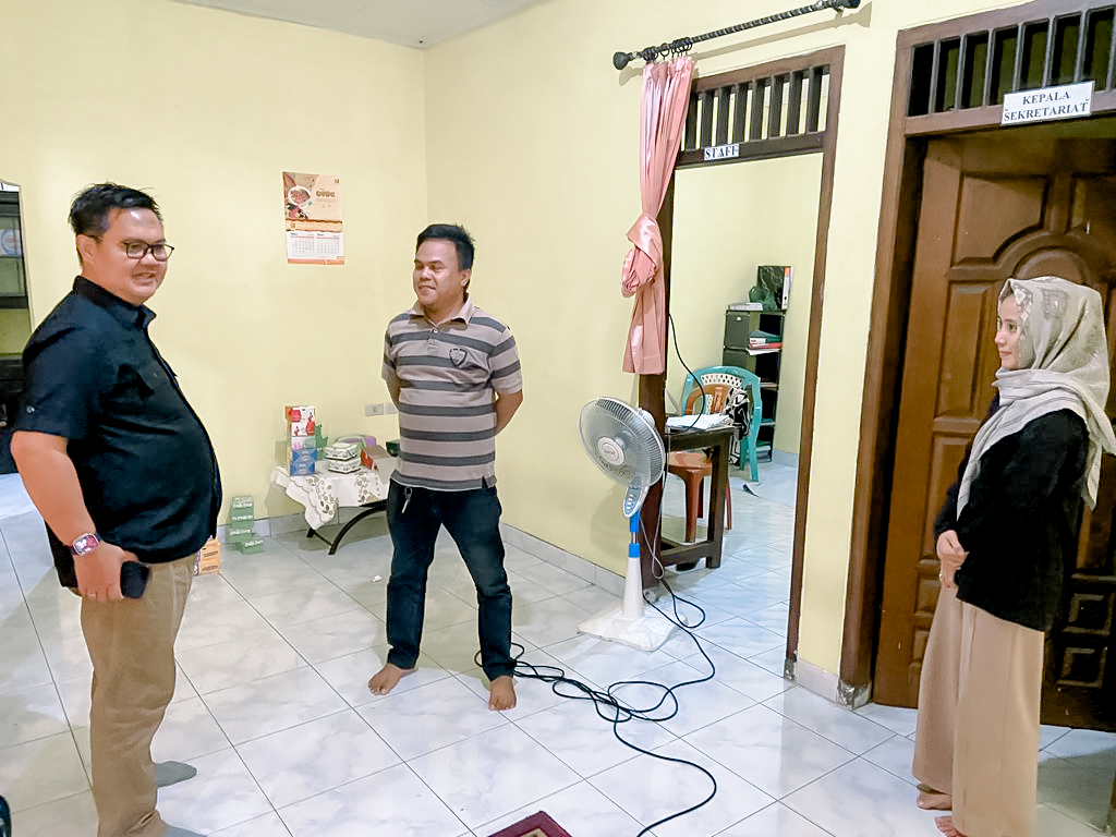 Sidak Kantor Panwaslucam, Suheri : Junjung Tinggi Etika Kerja