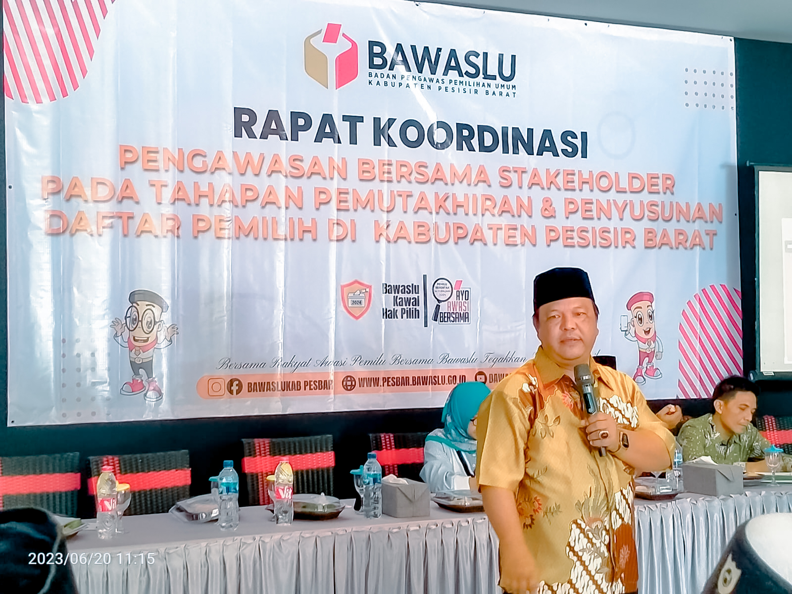 Penetapan DPT Sebentar Lagi, Karno : Pastikan KPU Bekerja Dengan Benar