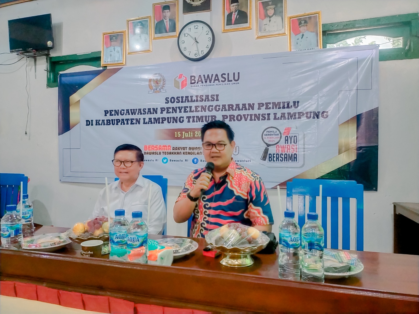 Ciptakan Pemilu Yang Kondusif, Bawaslu RI Bersama Komisi II DPR RI Sosialisasi Pengawasan Penyelenggaraan Pemilu