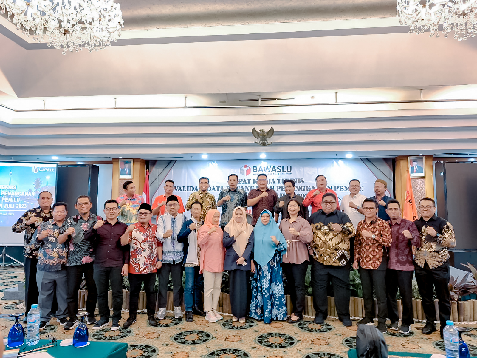 Ikuti Validasi Data Penanganan Pelanggaran Pemilu, Tamri : Catatan Pelanggaran Dapat Mencegah Terjadinya Pelanggaran Yang Berulang