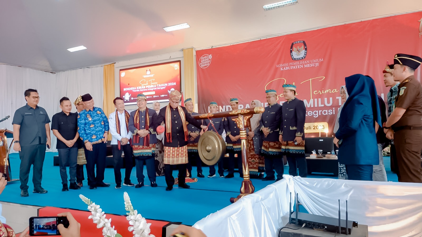 KPU Gelar Kirab Pemilu 2024, Bawaslu Lampung Beri Apresiasi