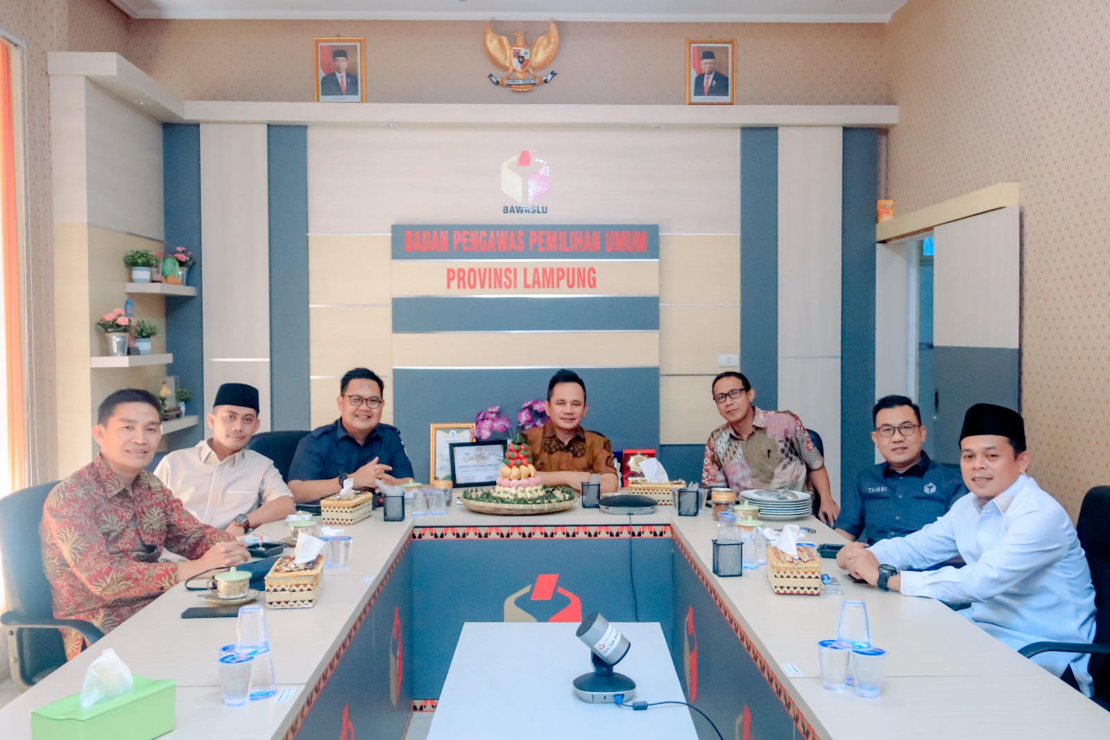 Bawaslu Lampung Susun Penanggung Jawab Divisi dan Pembagian Korwil