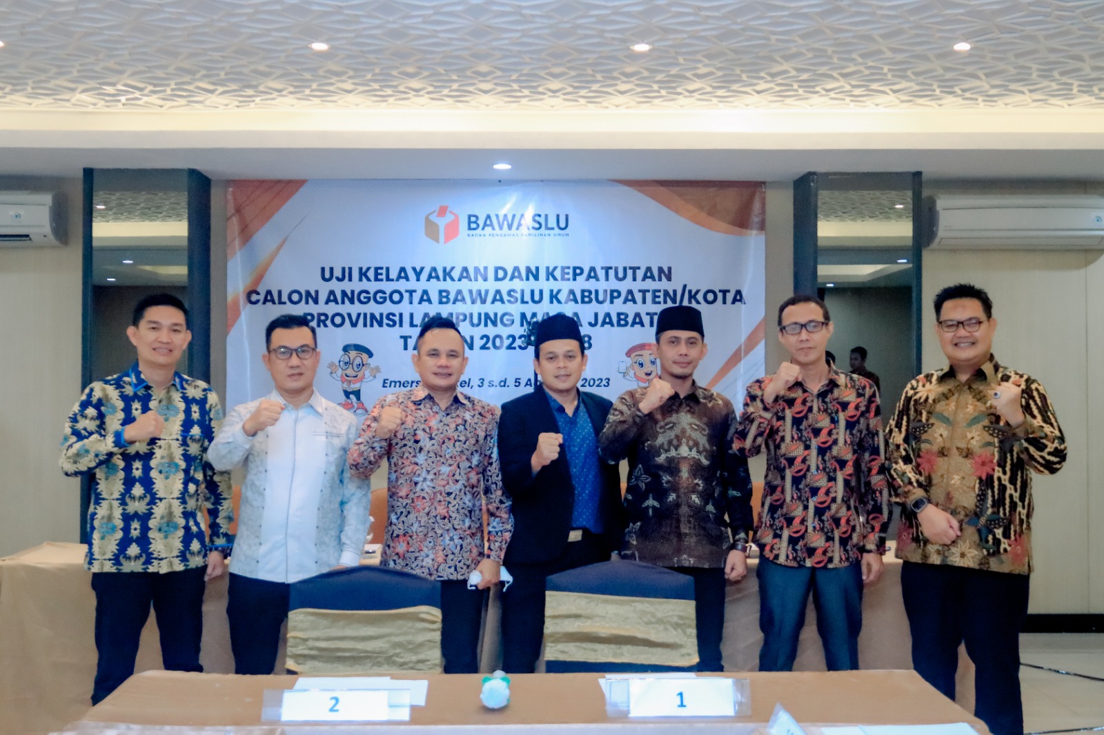 122 Calon Anggota Bawaslu Kabupaten/Kota Se-Provinsi Lampung Ikuti SSGD