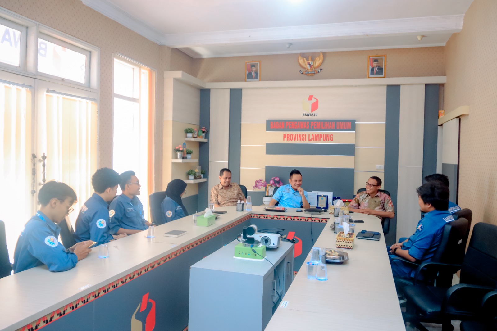 Terima Audiensi Lampung Geh, Iskardo : Mari Kolaborasi Untuk Edukasi Masyarakat