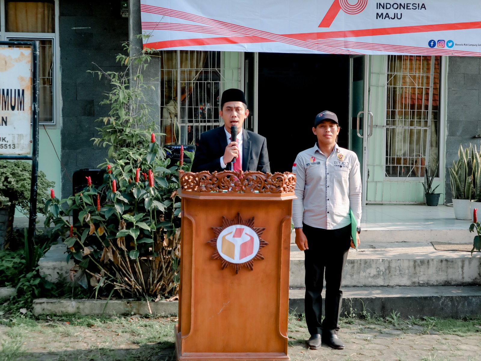 Peringatan Kemerdekaan Ke-78 RI, Hamid Ajak Pengawas Semangat Awasi Tahapan Pemilu 2024