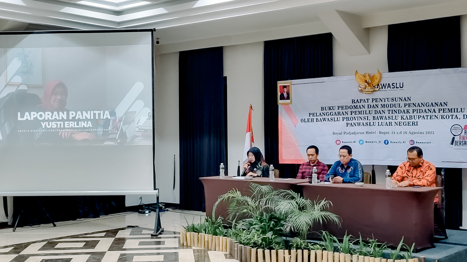 Bawaslu Susun Buku Pedoman dan Modul Penanganan Pelanggaran Pemilu dan Tindak Pidana Pemilu