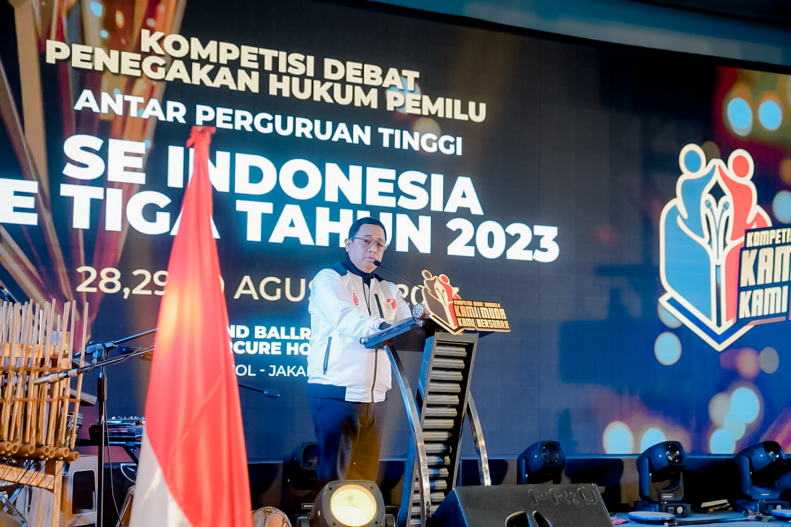 Puadi Harap Kompetisi Debat Dapat Tingkatkan Kesadaran Mahasiswa Akan Penegakan Hukum Pemilu