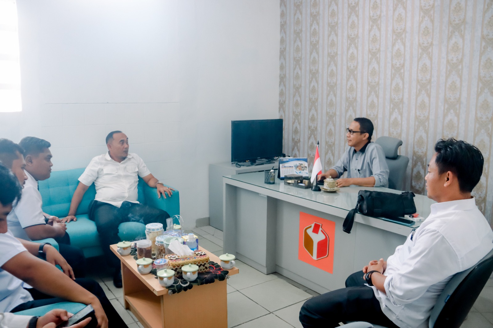 Bawaslu Lampung Terima Kunjungan Tim Dari Polda Lampung