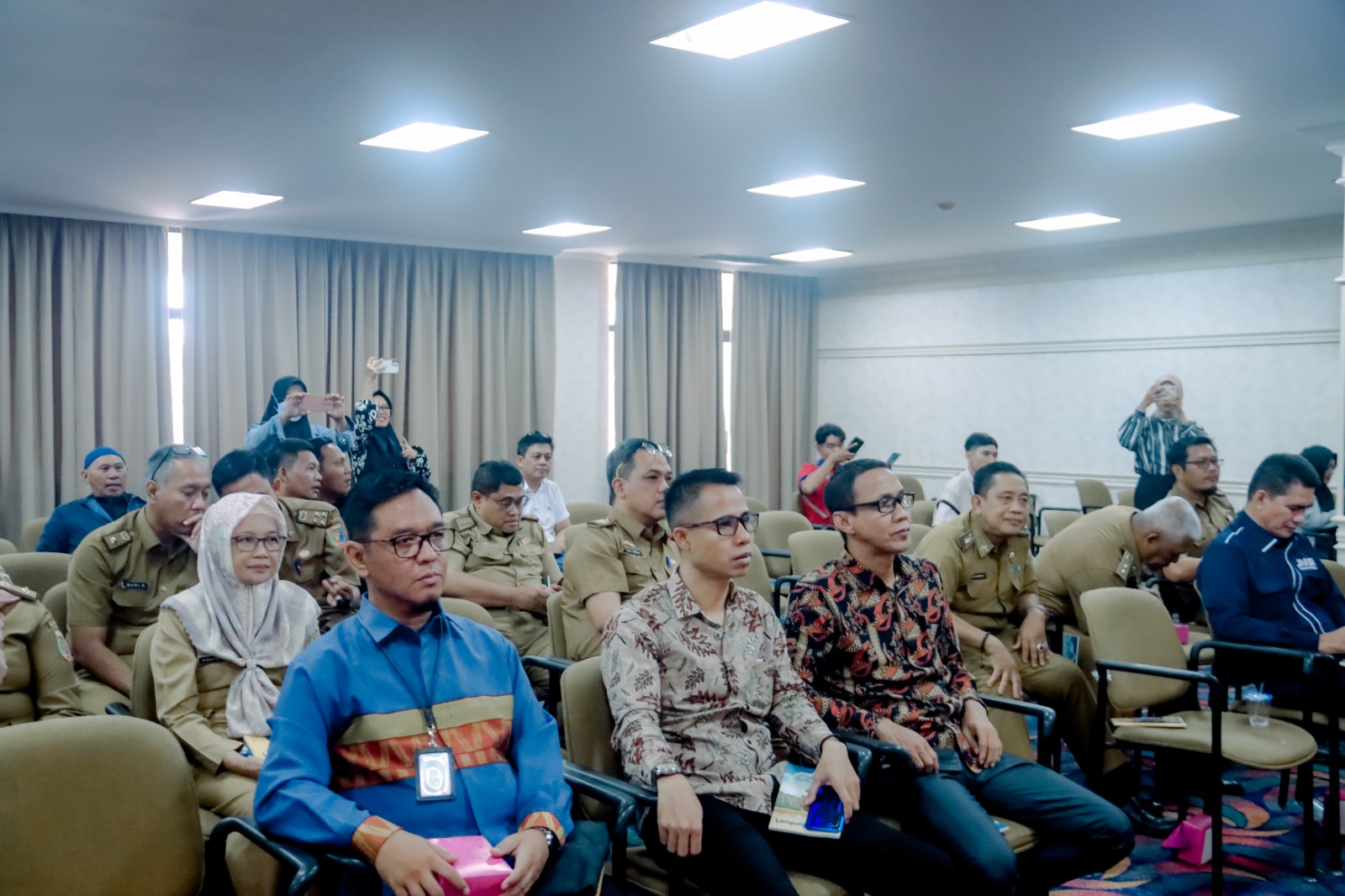 Bawaslu Lampung Hadiri Pengukuhan Media Kreator Siber Indonesia (M-Kreasi)