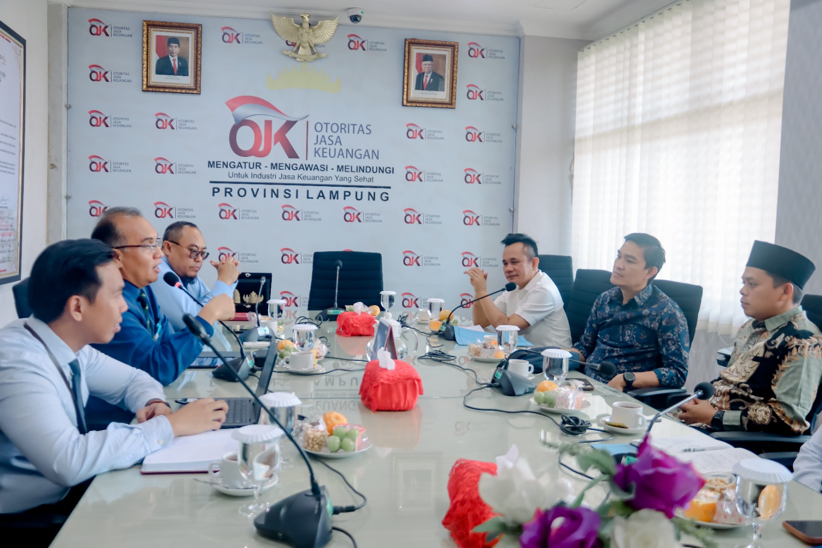 Bawaslu Lampung Gandeng OJK Soal Politik Uang