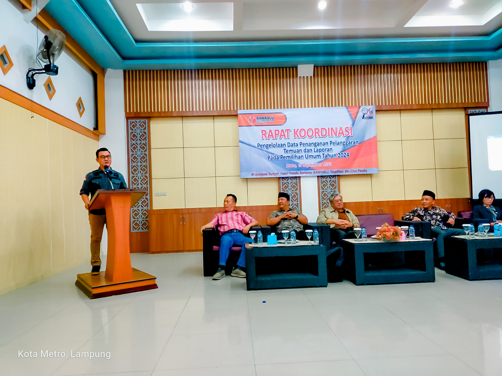Bawaslu Lampung mantapkan Jajaran Untuk Kesiapan Penanganan Pelanggaran Pemilu 2024
