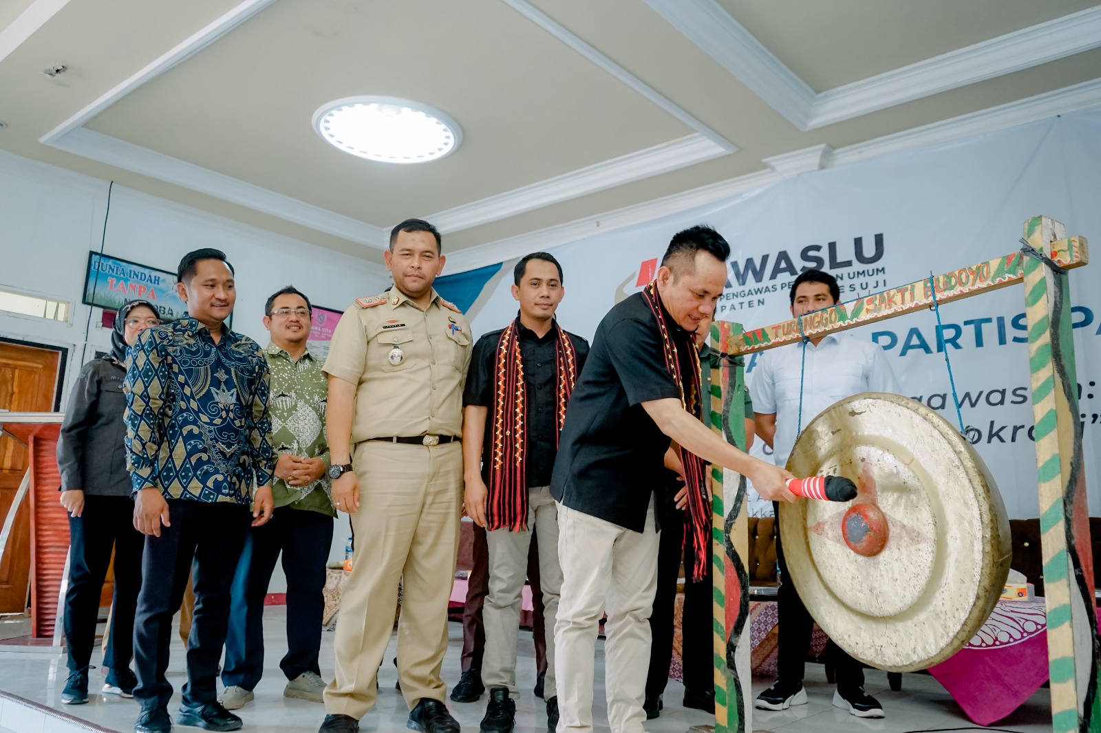Deklarasi Kampung Pengawasan, Bawaslu Lampung : Perlu Peran Aktif Masyarakat