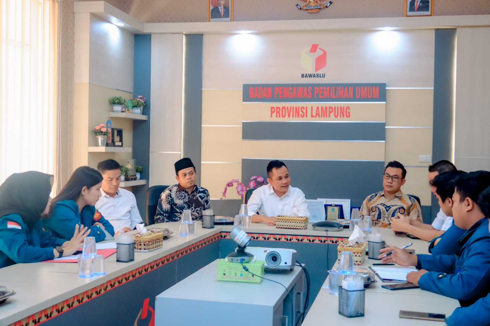 Bawaslu Lampung Ajak Mahasiswa Perkuat Arus Pengawasan Pemilu