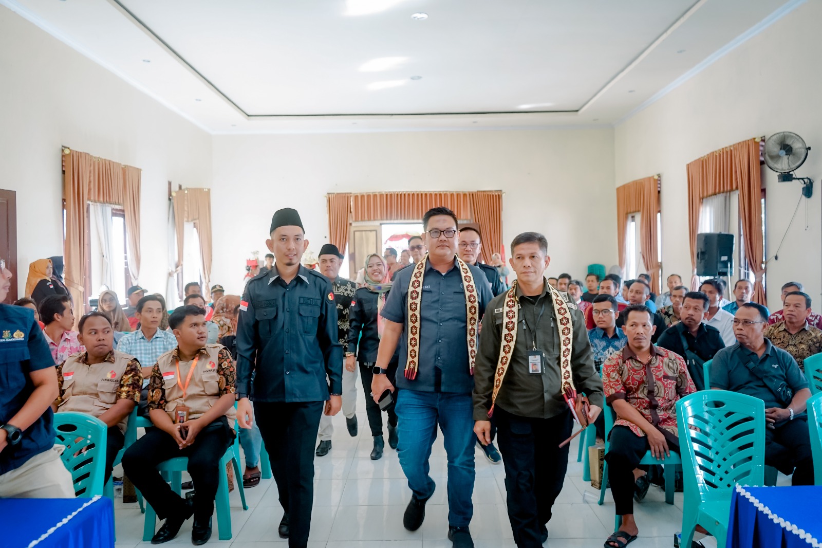 Launching Kampung Pengawasan, Bawaslu Lampung Serukan Tolak Politik Uang Dan SARA