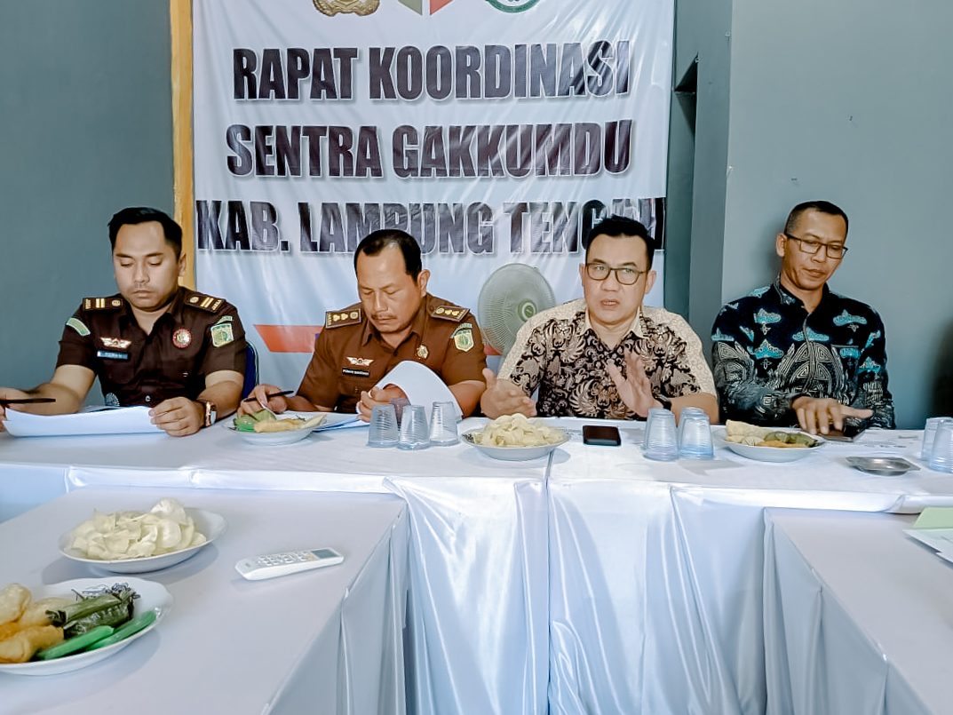 Rapat Gakkumdu, Tamri : Antisipasi Pelanggaran Pidana Pemilu 2024