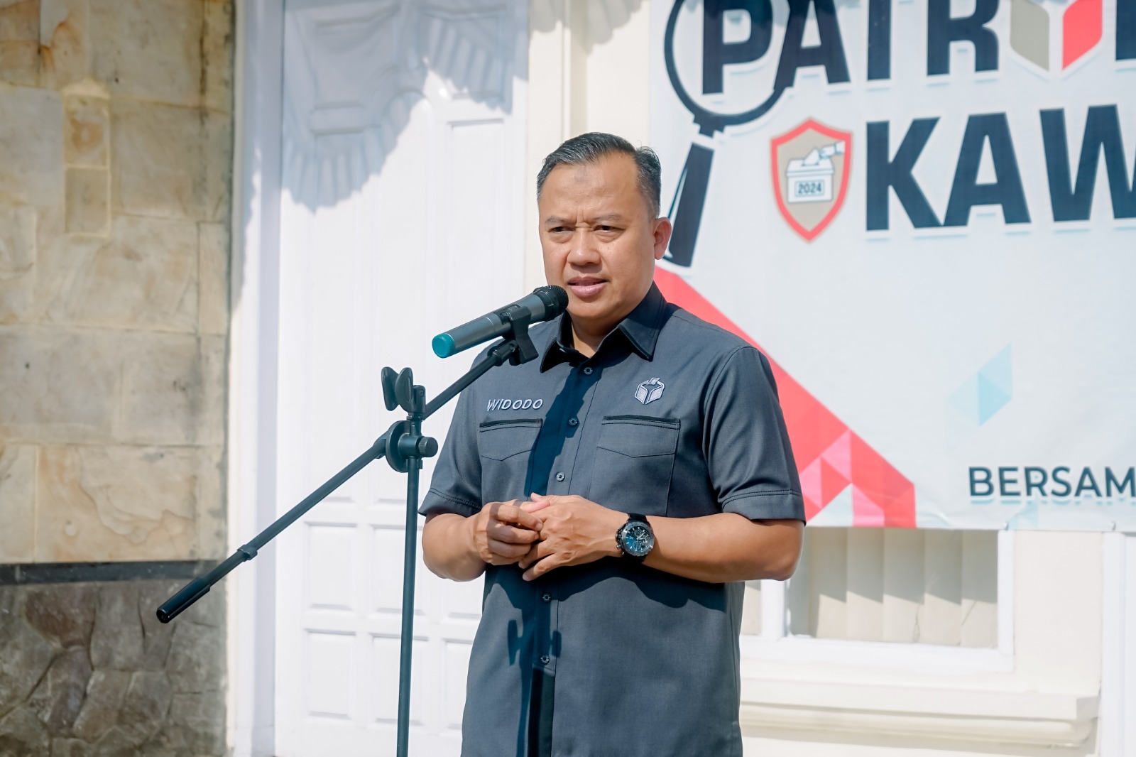 Pimpin Apel, Widodo : Jaga Komunikasi Itu Penting